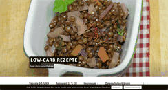 Desktop Screenshot of low-carb-rezepte.info