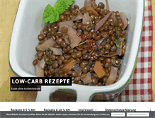 Tablet Screenshot of low-carb-rezepte.info